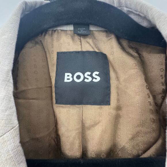 Hugo Boss Men's Micro-Patterned Slim-Fit Suit H-Huge-2pcs-224 Gray Size 40R NWT - Picture 10 of 16
